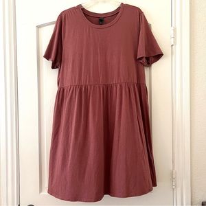 Wild Fable Mauve T Shirt Dress XXL